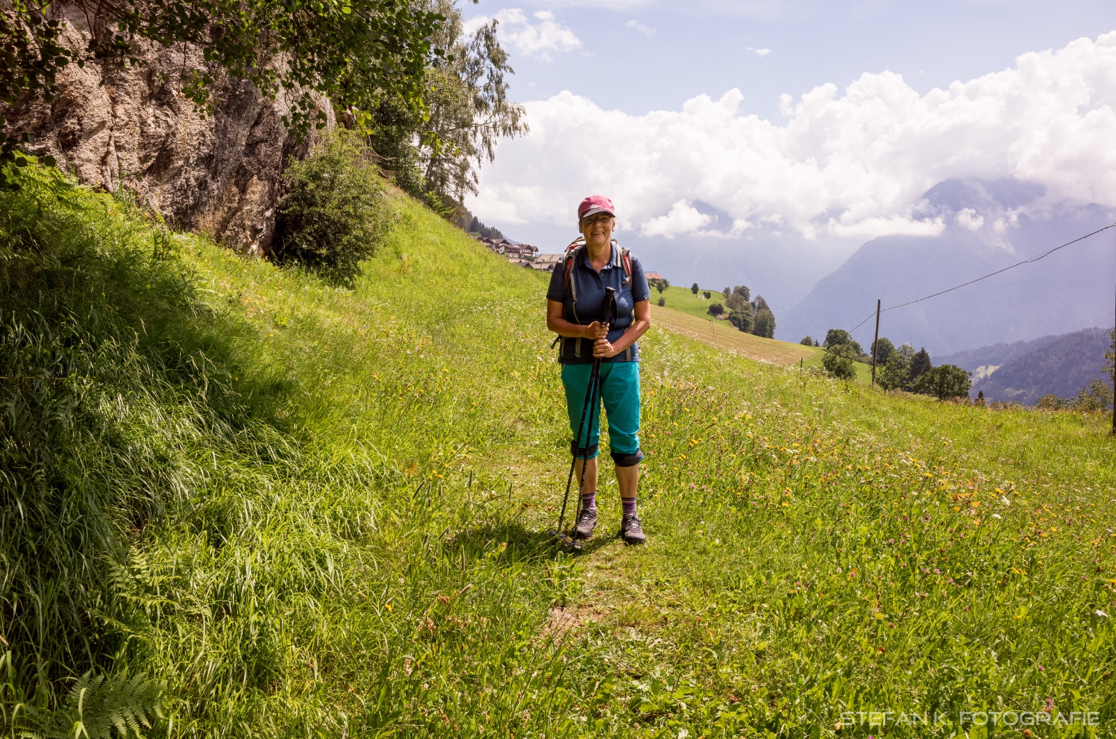 Naturbelassener Abstieg Richtung Moos